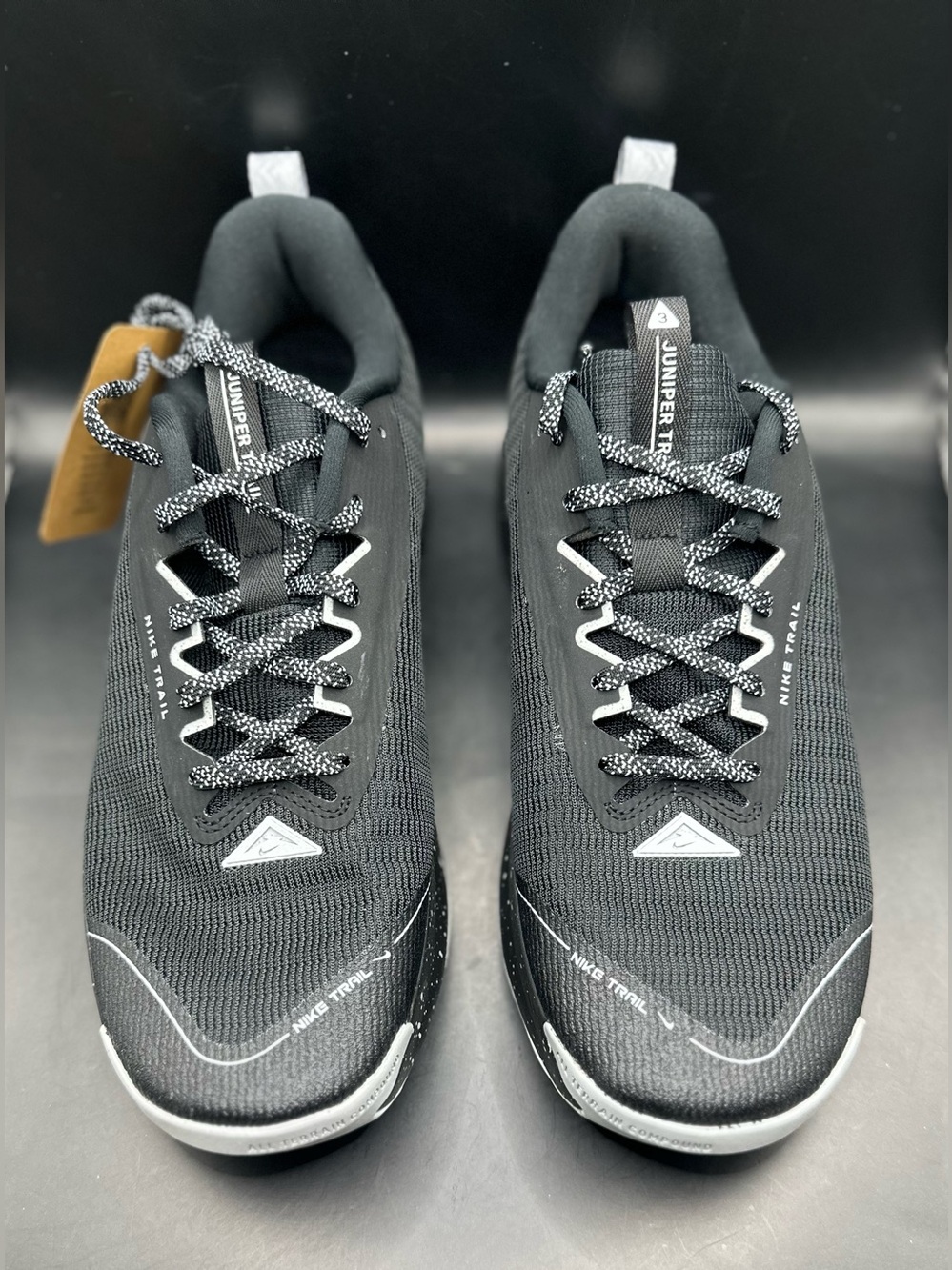 Nike Juniper Trail 3 Men’s Sz 10.5 (NEW) FQ0904 001 (No Box Lid) Blk & Grey